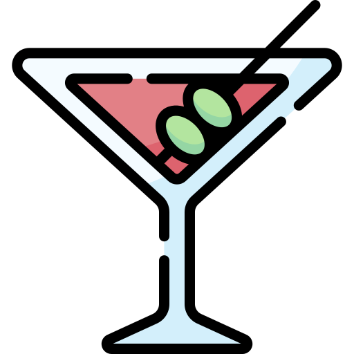 martini as customers service symbol